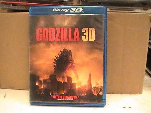 Godzilla 3D Blu-ray 2014 Monarch Gareth Edwards Aaron Johnson Watanabe Olsen Jon