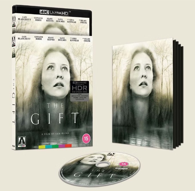The Gift [4K UHD Blu-ray] (2000) Arrow Video UK Limited Edition Sam Raimi Movie