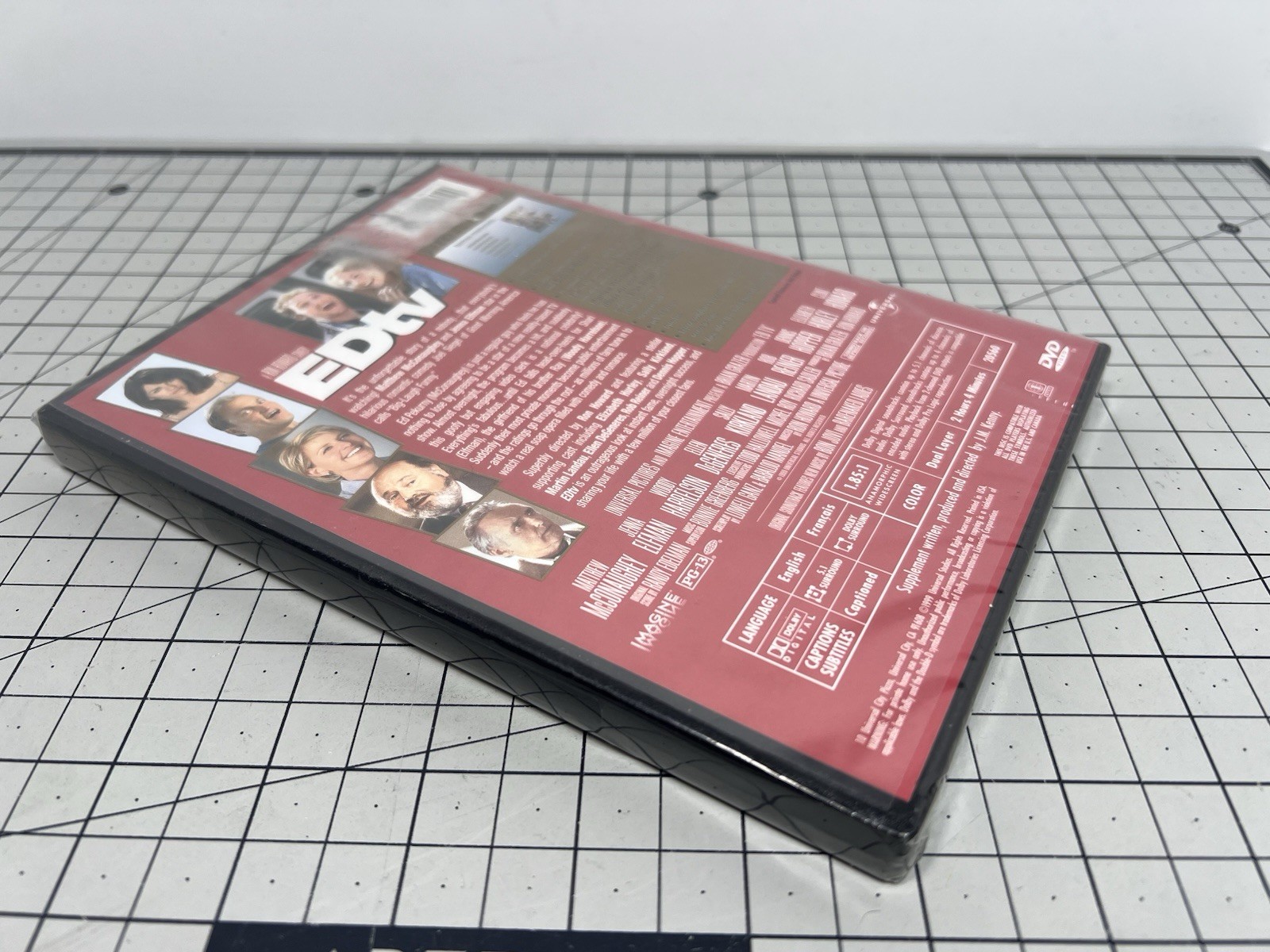 Edtv (DVD, 1999) Matthew Mcconaughey Collectors Edition Previously Viewed Sealed