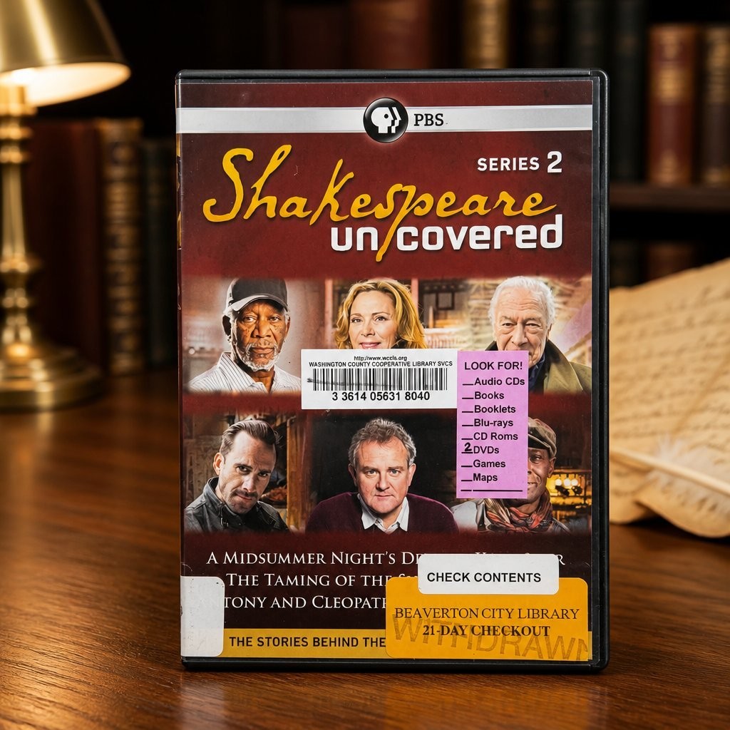 Pbs Shakespeare Uncovered Series 2 DVD 2015 English Sdh Subtitles
