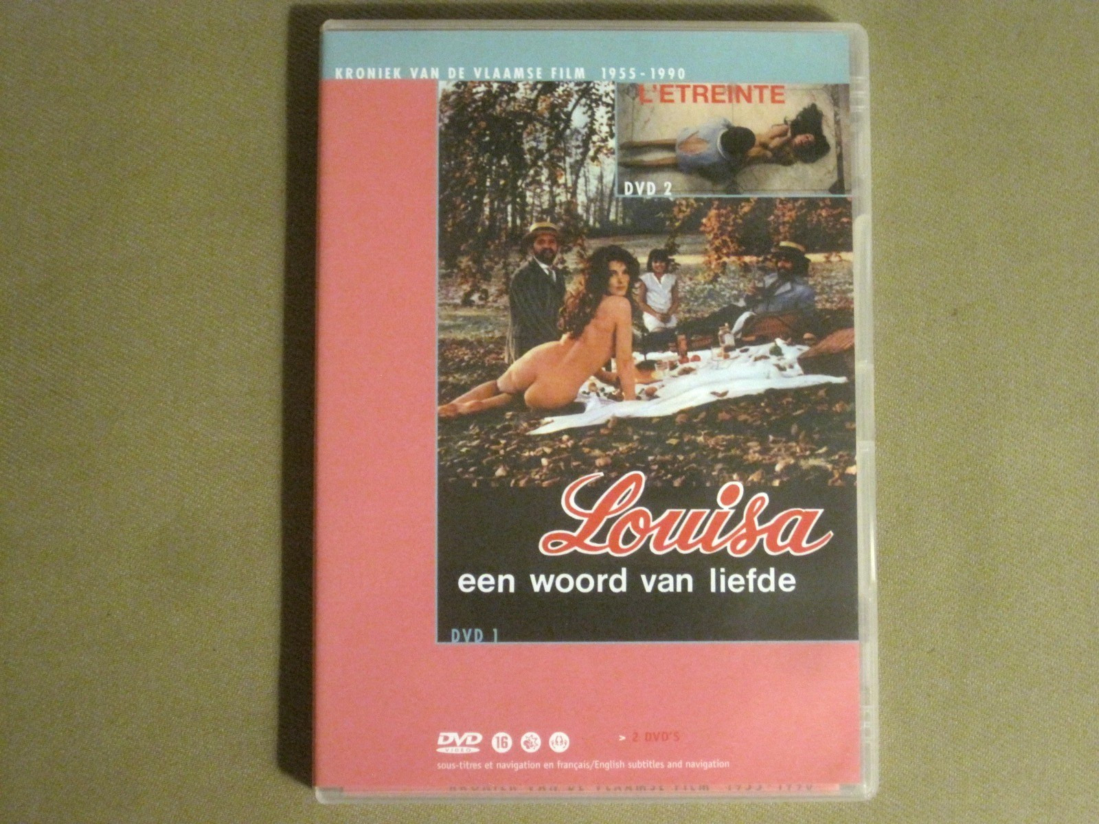 LOUISA EEN WOORD VAN LIEFDE (1972) 2-DVD RARE PAL ALL REGION IMPORT ONE WORD NM