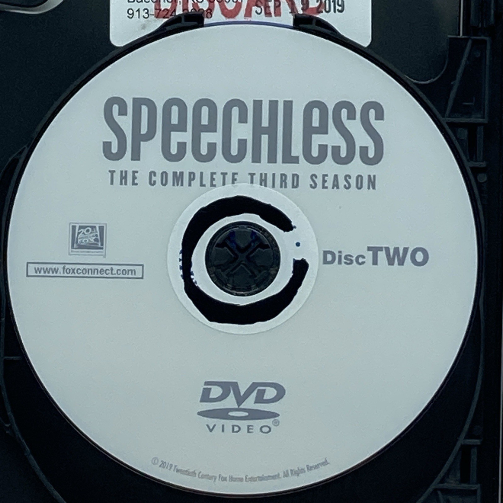 Speechless: Season 3 3-DVD 2019 ABC Comedy TV Series Minnie Driver EX-LIBRARY