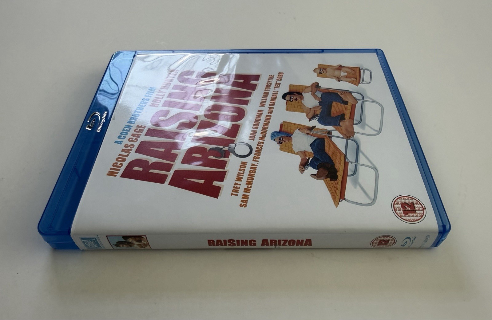 Raising Arizona Blu-ray Nicolas Cage Holly Hunter Coen Brothers UK Import, 1987