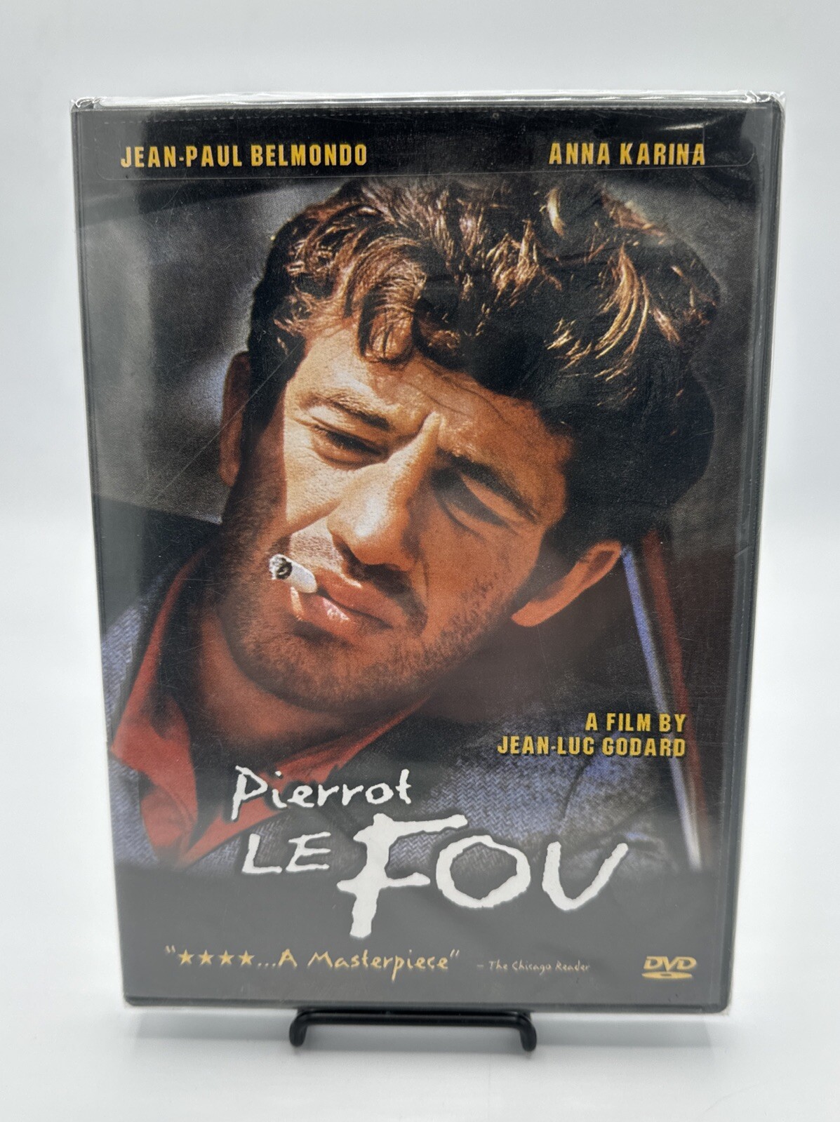 Pierrot Le Fou (DVD, 1998) Jean-Luc Godard/ Brand New Sealed OOP
