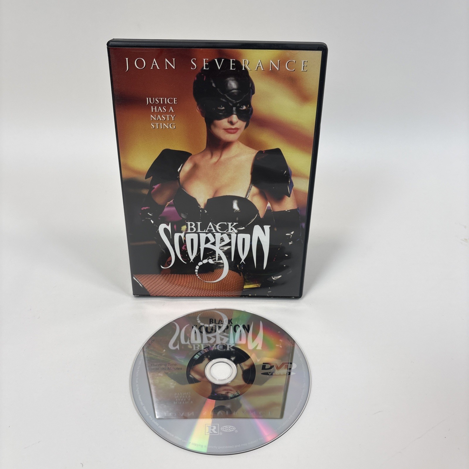 BLACK SCORPION (DVD/1995) – JOAN SEVERANCE & GARRETT MORRIS – OOP