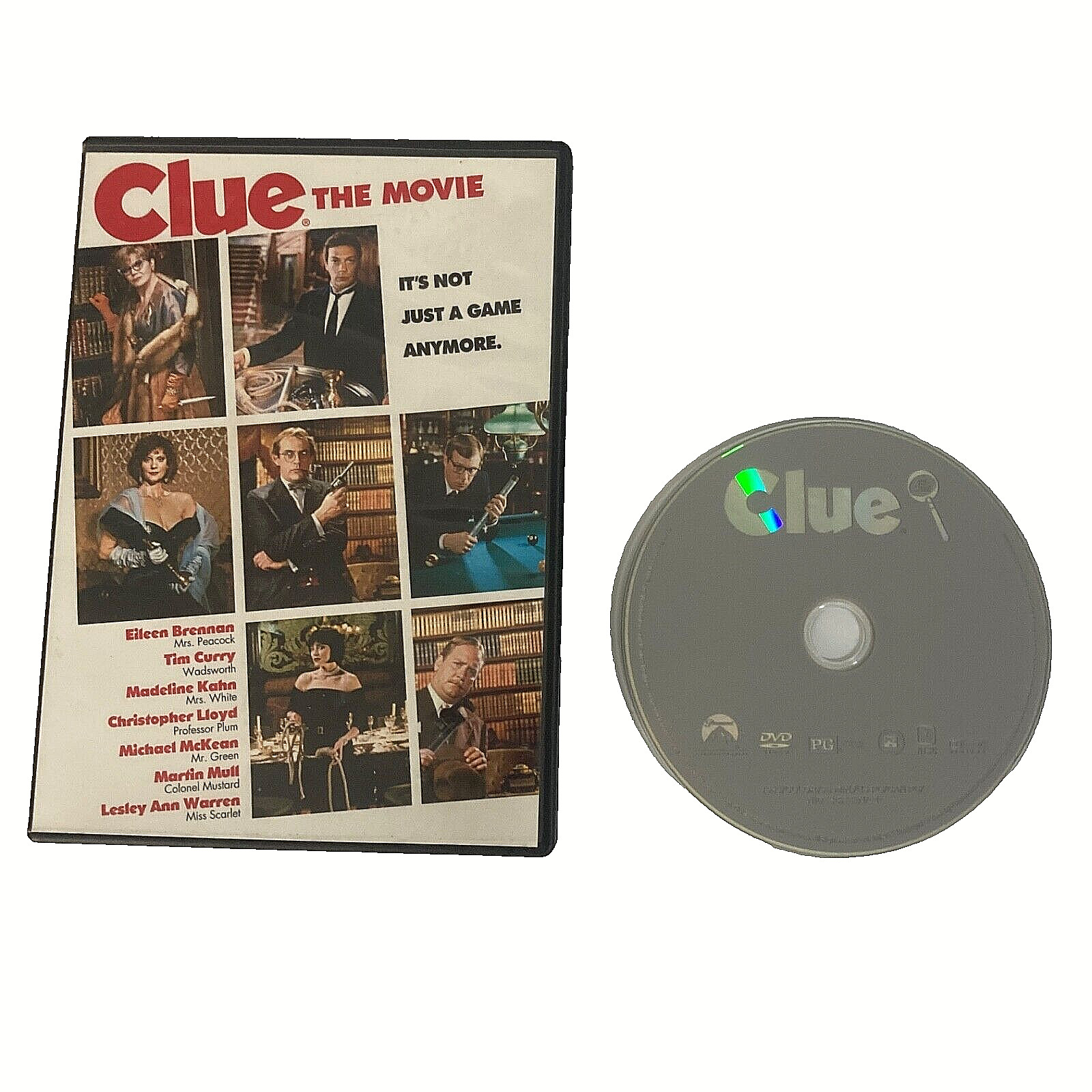 Clue (1985), DVD Movie, Paramount Home Ent. (2008), WS, T. Curry