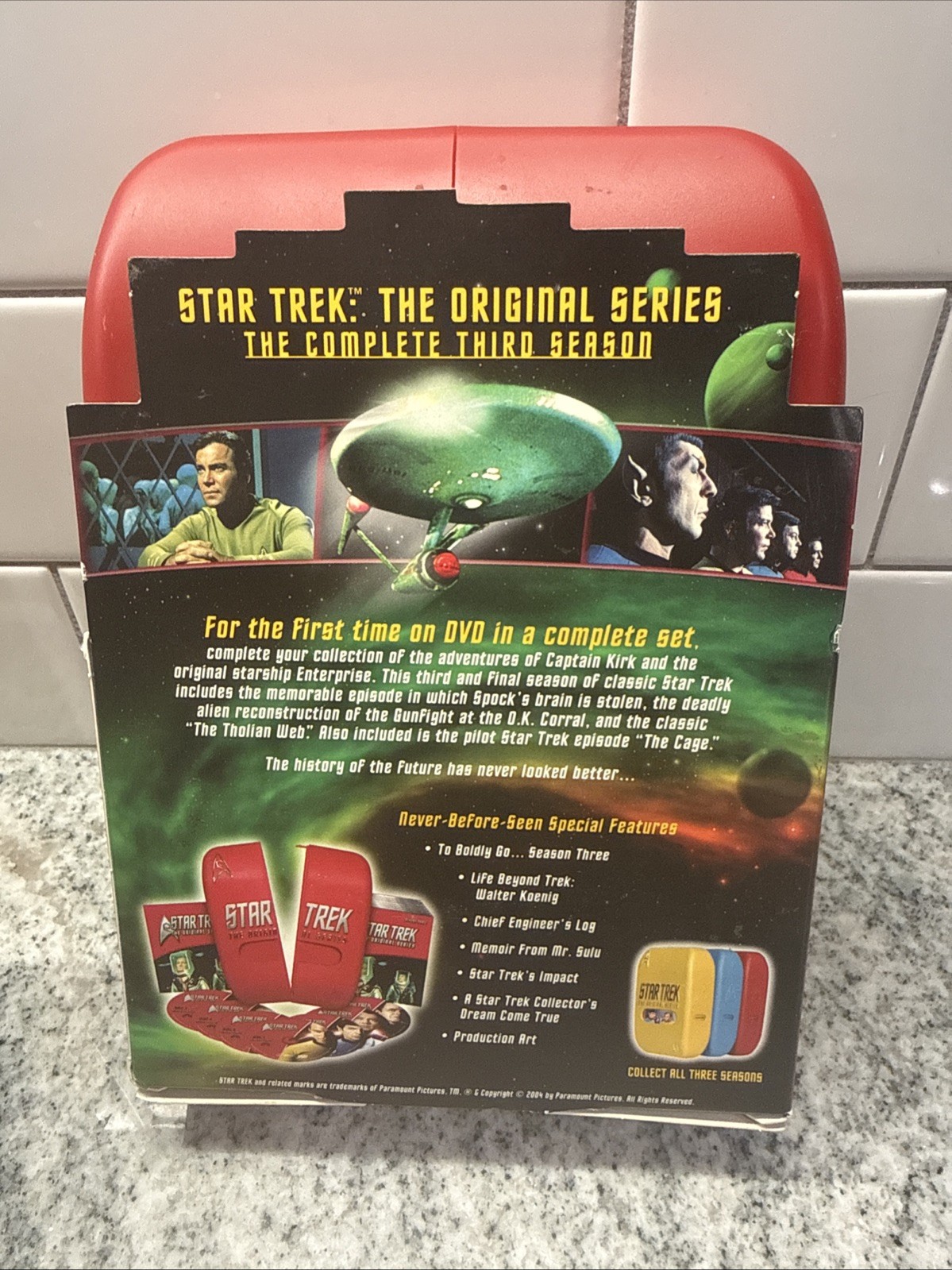 Star Trek The Original Series Complete Series DVD Set Seasons 1-3