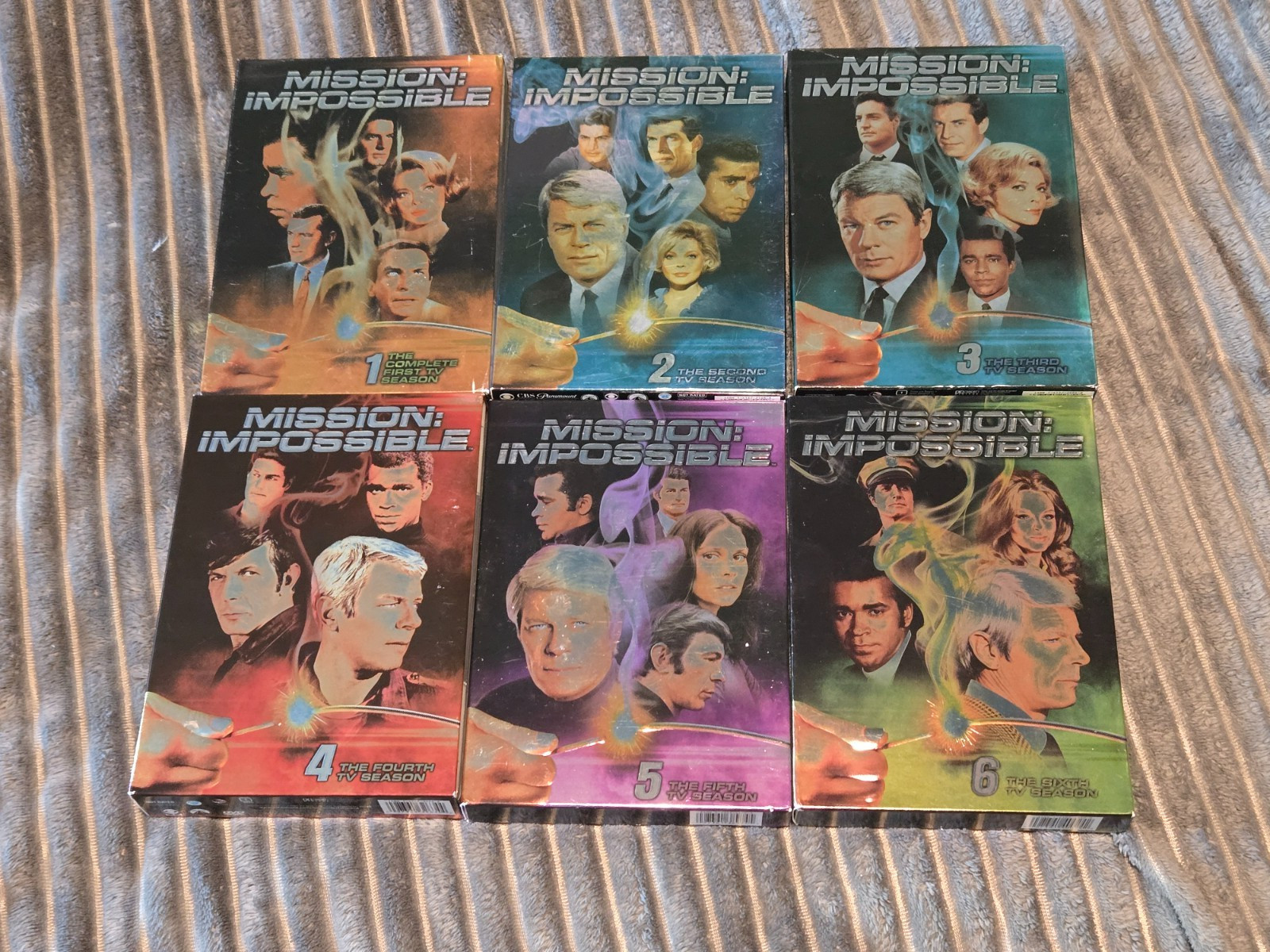 Mission Impossible Original TV Series Seasons 1-6 DVDs VG Condition