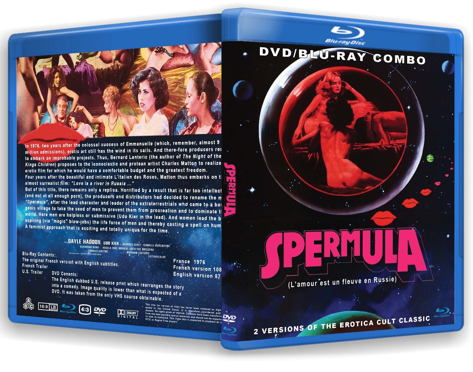 SPERMULA DVD+Blu-ray (English subtitled & English dubbed)