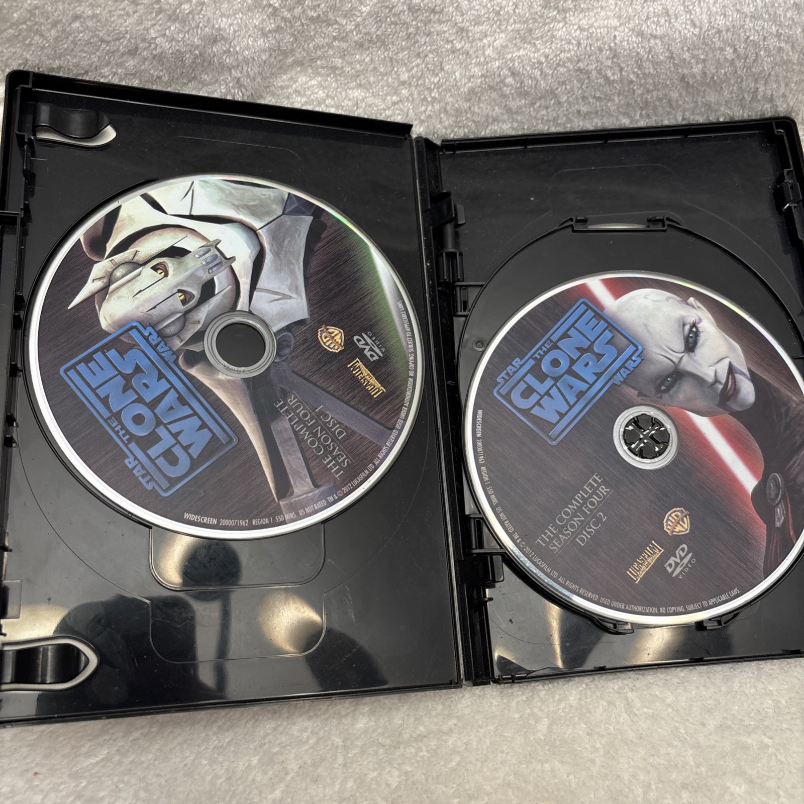 Star Wars: The Clone Wars: Season 4, DVD NTSC, Widescreen, Dolby, Color,