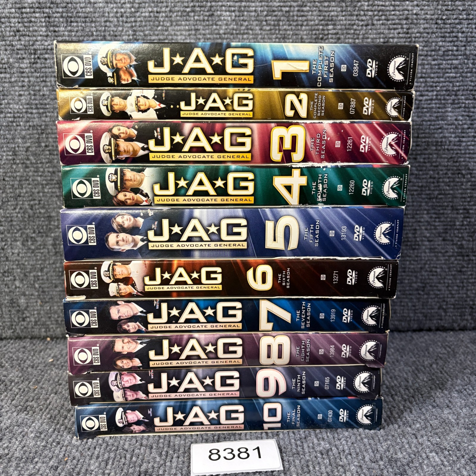 JAG:Complete Series Seasons 1-10 Set DVD Box Lot J.A.G. Judge Advocate General