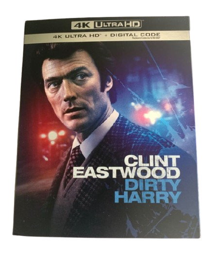Dirty Harry 4K UHD Blu-ray Clint Eastwood Harry Guardino Reno Santoni Detective