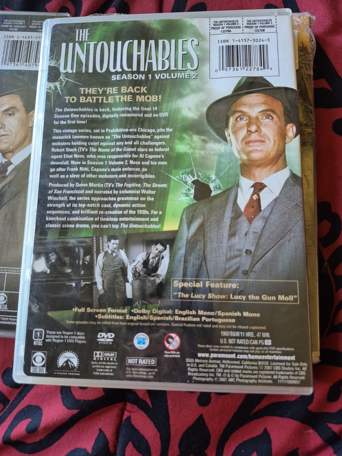 The Untouchables: TV Series Complete Seasons 1-3 (DVD) 2&3 NEW Sealed 1 Open