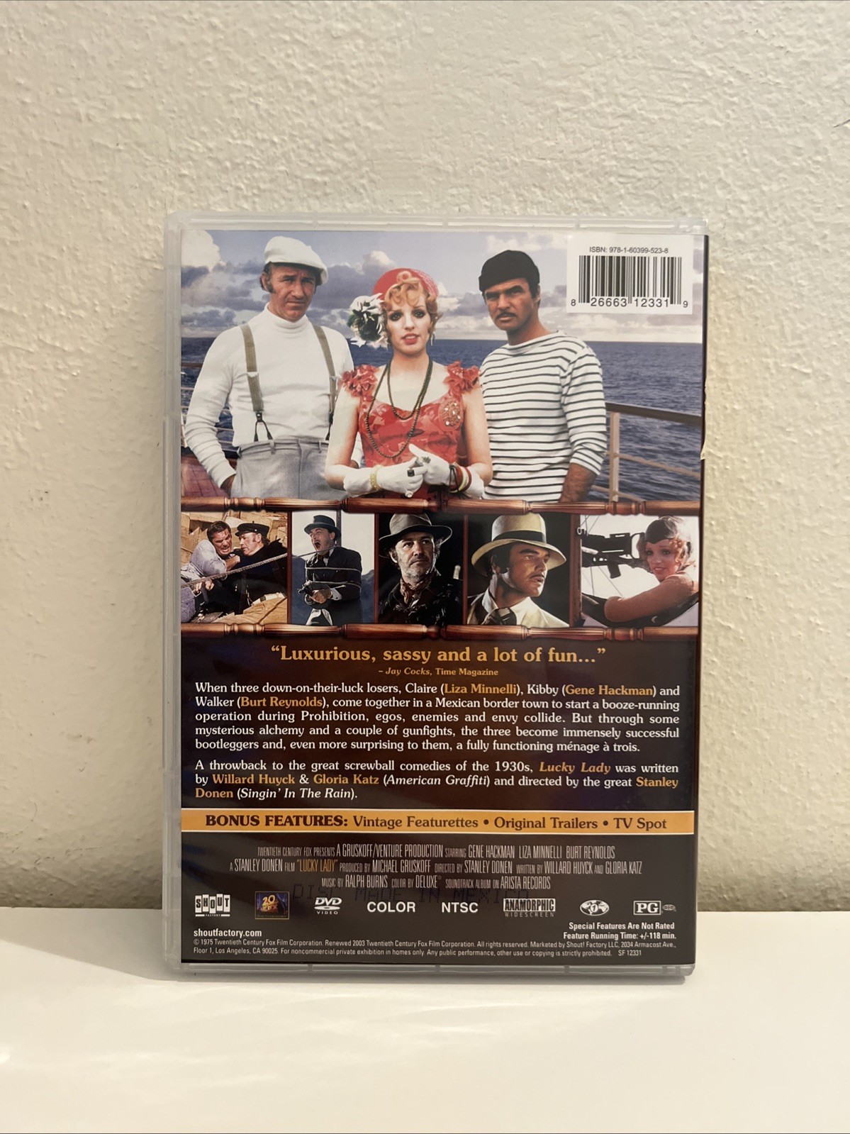 RARE Lucky Lady DVD – Shout Factory Comedy Drama 1975 – Burt Reynolds & Hackman