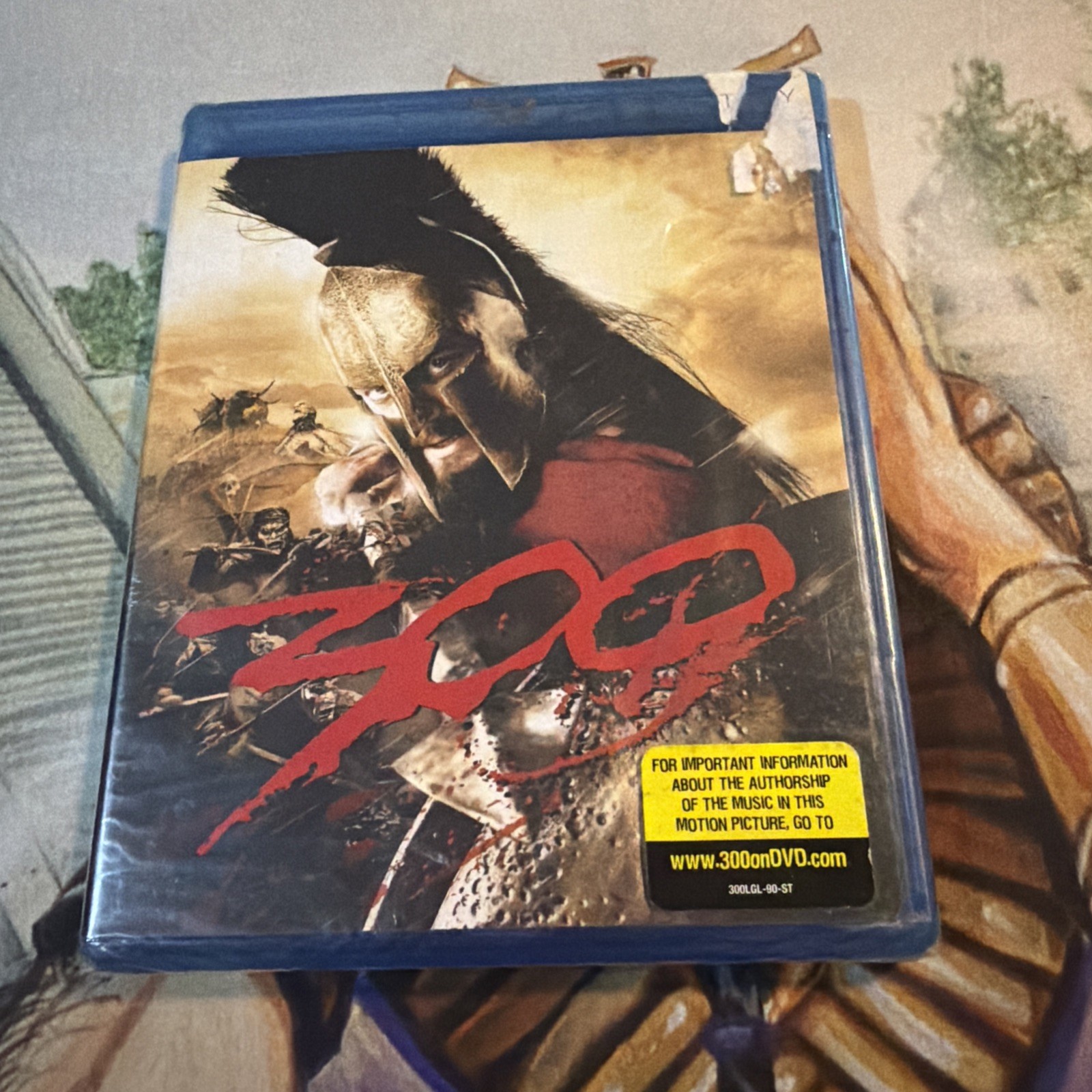 300 (Blu-ray Disc, 2007) Brand New Sealed
