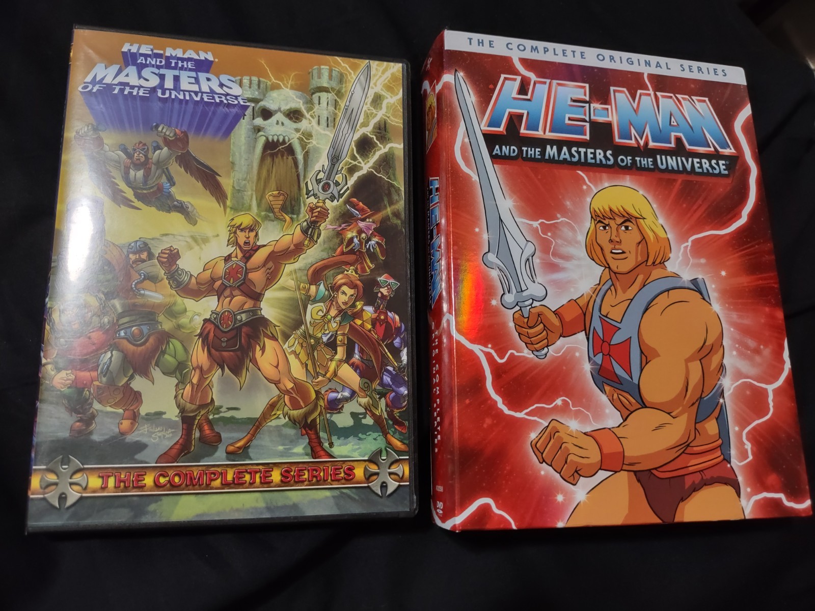 He-Man Masters Of The Universe MOTU 200x + 80s Complete Series DVD Sets