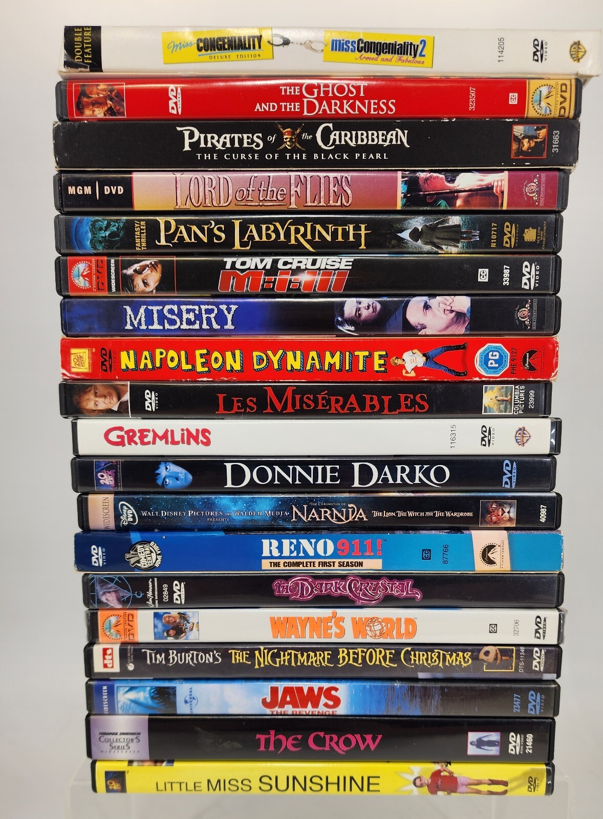 DVD Movies Multiple Genres Comedy Horror Romance Drama Sci-Fi Holiday Children