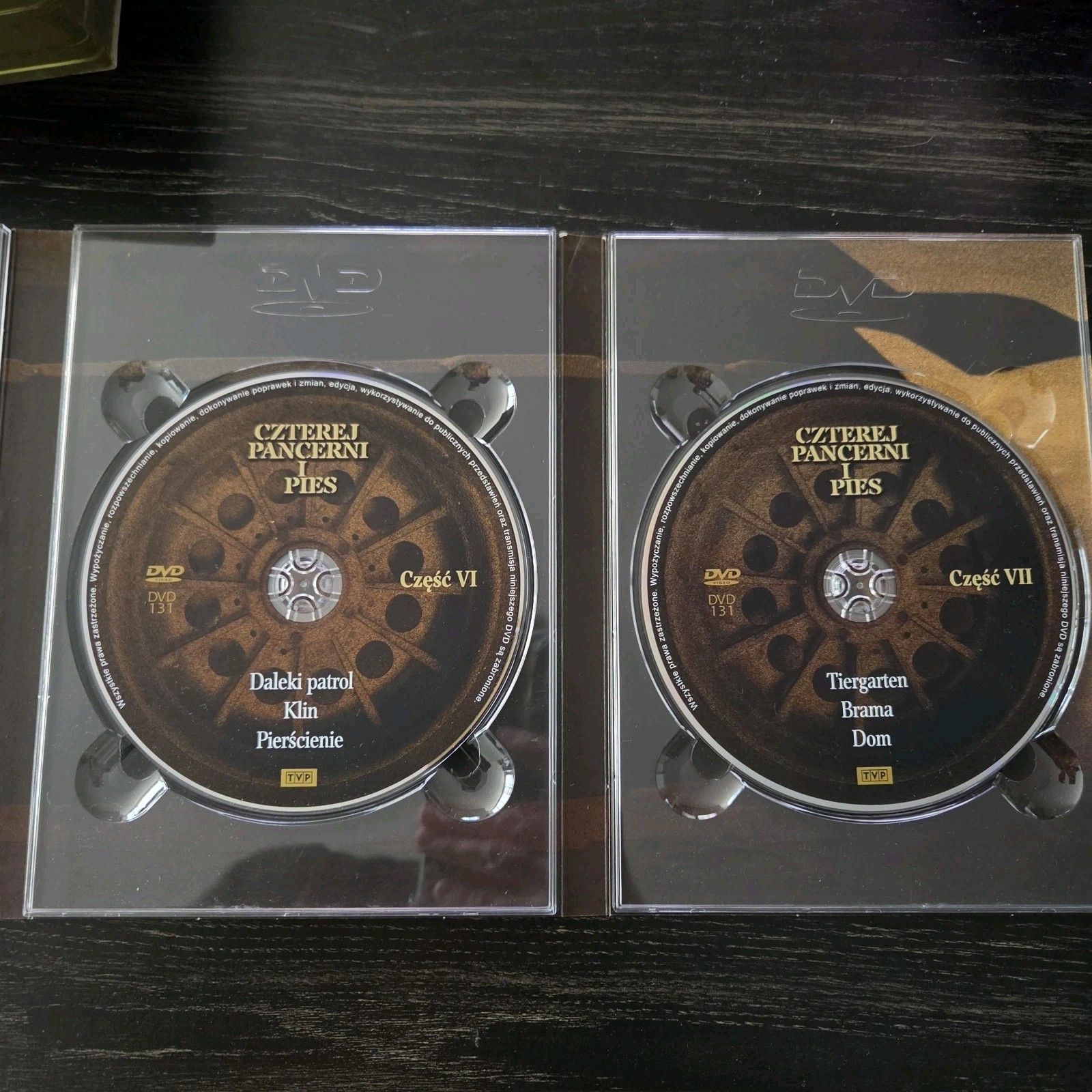 Czterej pancerni i pies 7 DVD Set Four Tankmen And A Dog War Series, Polish, PAL