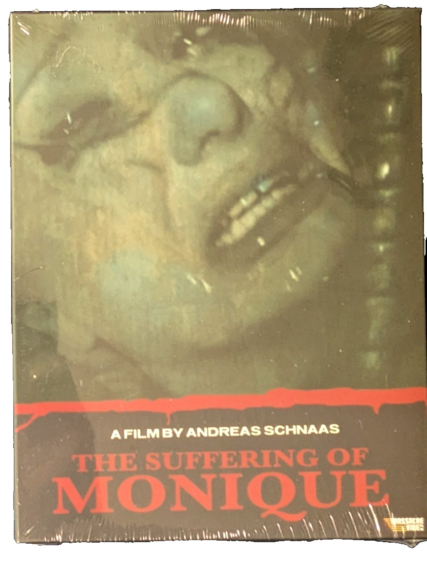 The Suffering of Monique Blu-ray Andreas Schnaas Massacre LE Slipcase Uncut NEW