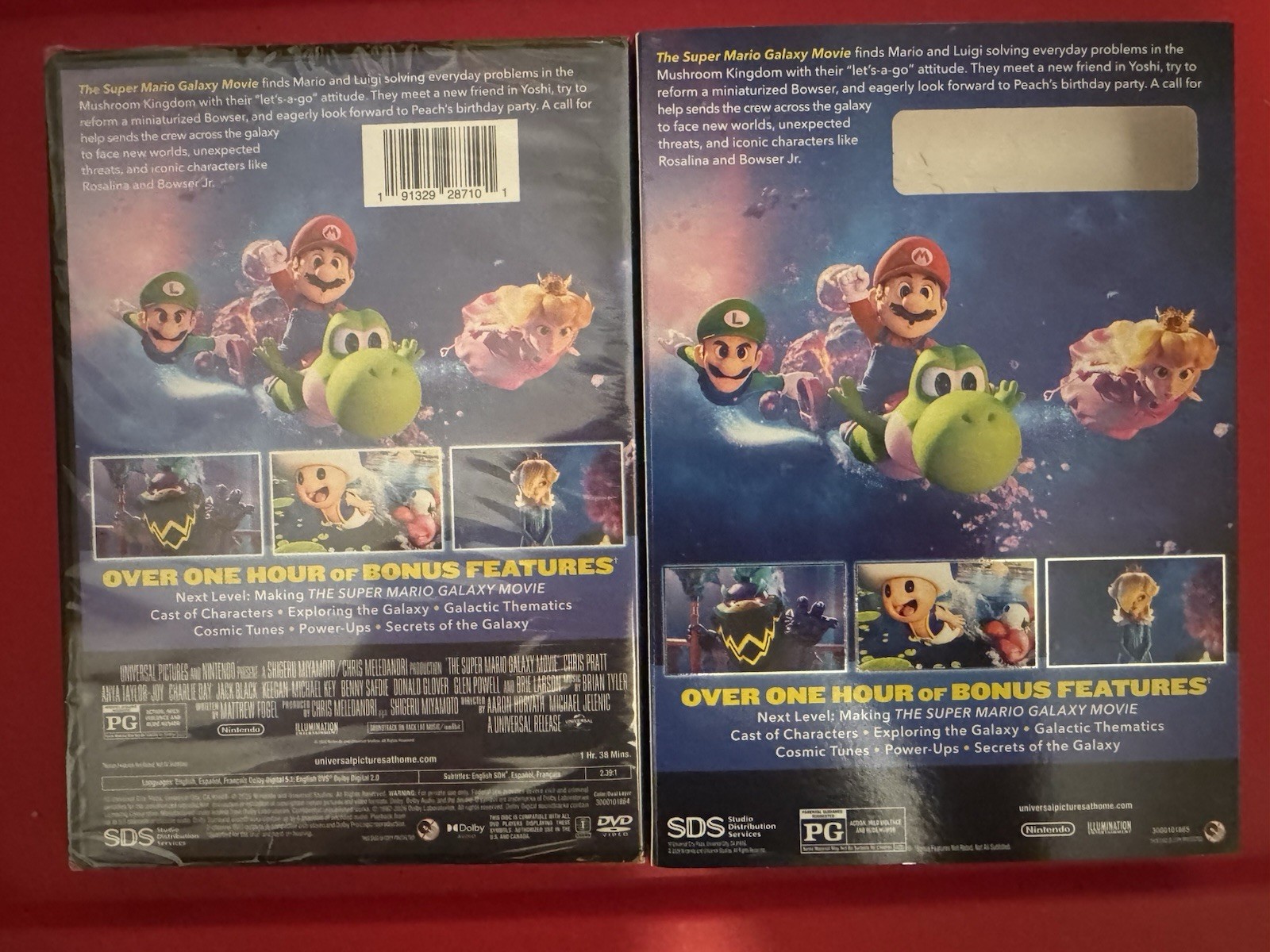 2026 THE SUPER MARIO GALAXY DVD Collectors Edition New Authentic FREE SHIPPING