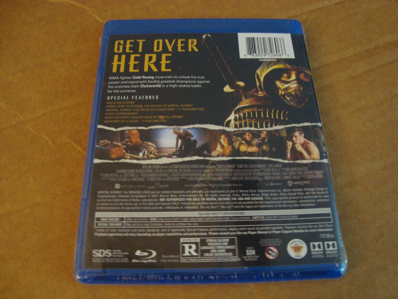 Mortal Kombat (NEW Blu-ray, 2021) New/Sealed (See Description Below!)
