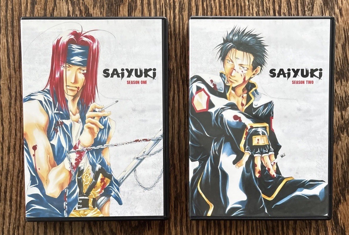 Saiyuki: Complete Collection Seasons 1 & 2 on 10-DVDs, Rated TV14
