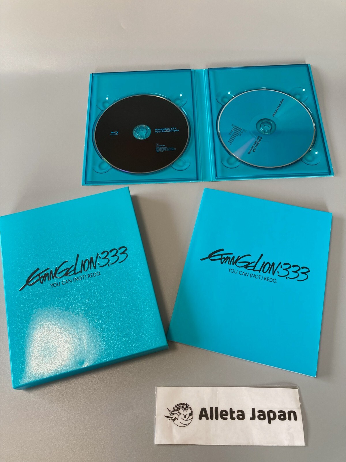 Rebuild of EVANGELION 1.11 2.22 3.33 Blu-ray complete Set Limited Edition
