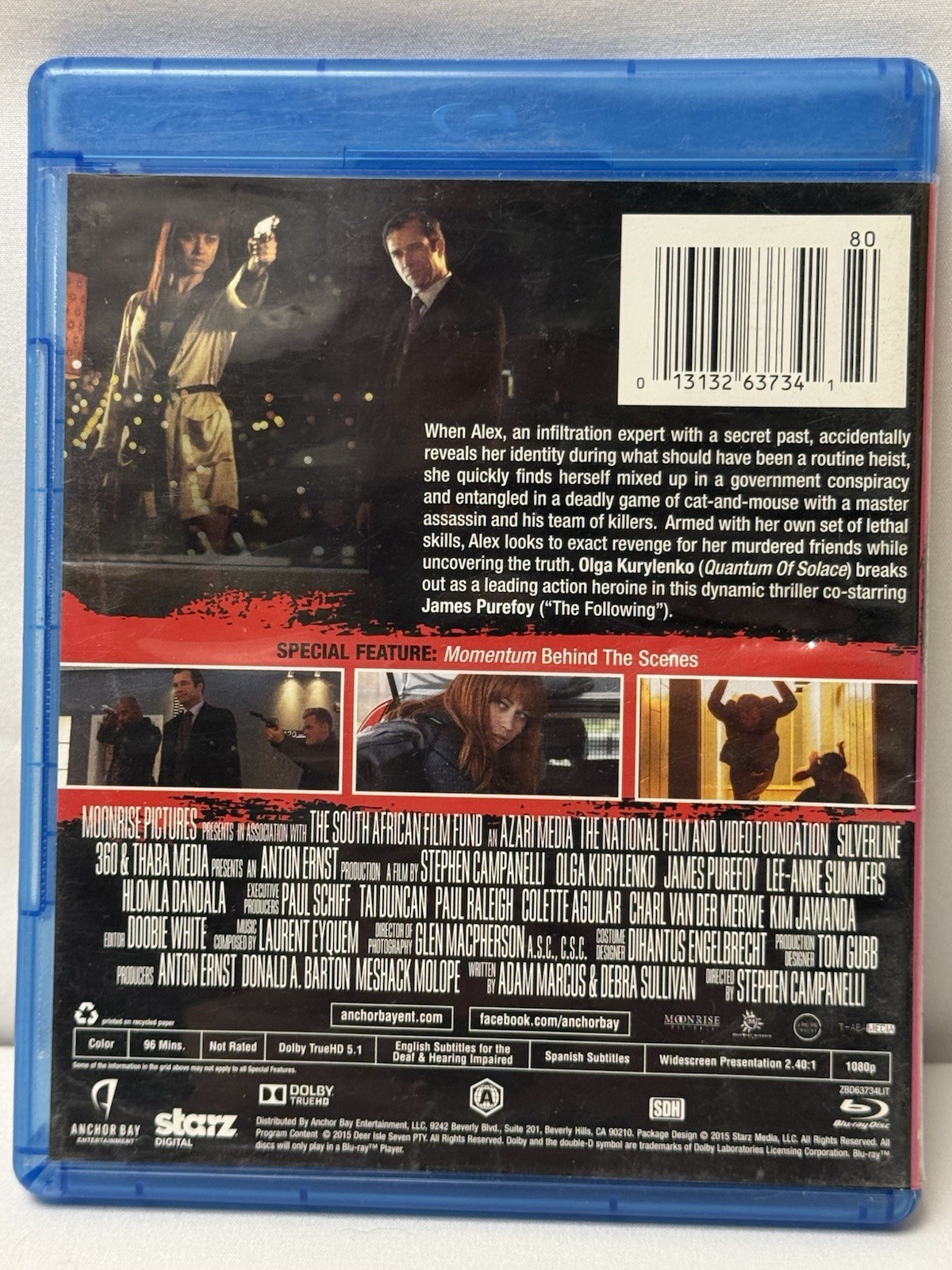 Momentum – Blu-ray