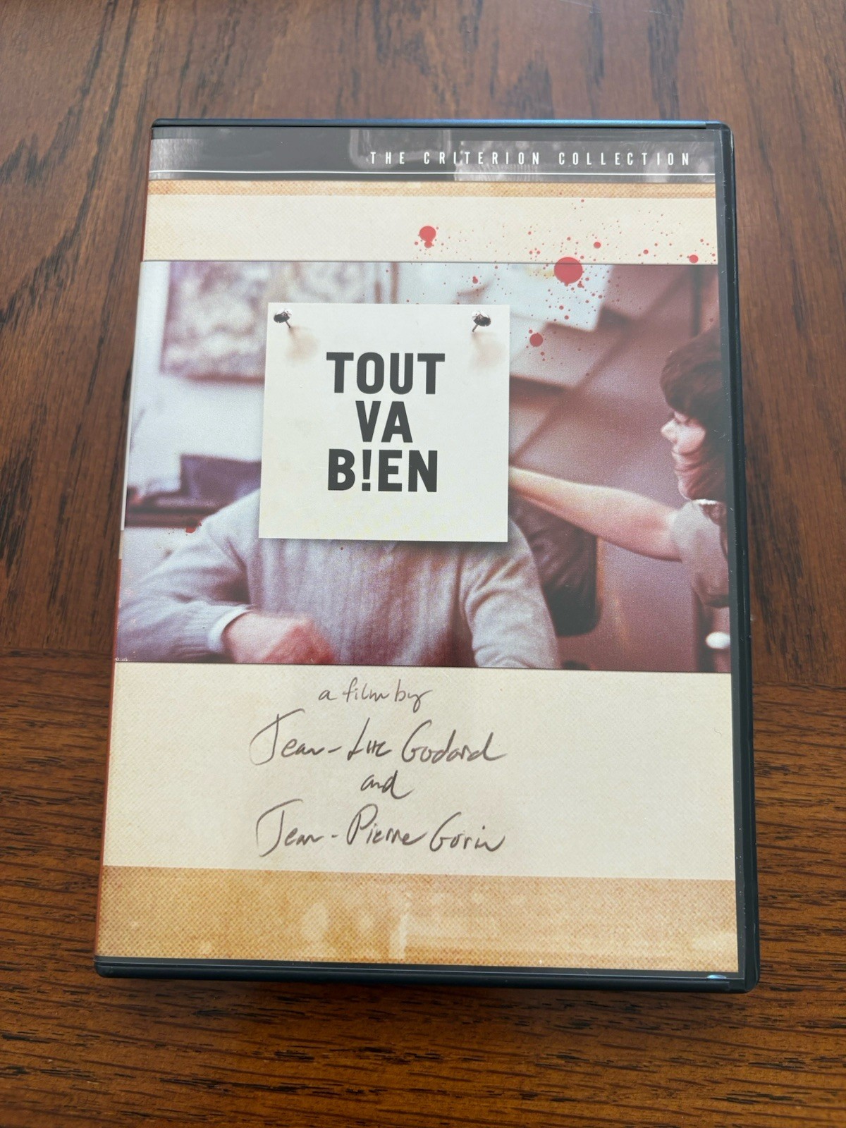 Tout Va Bien (Criterion Collection) (DVD, 1972) Yves Montand Godard Jane Fonda