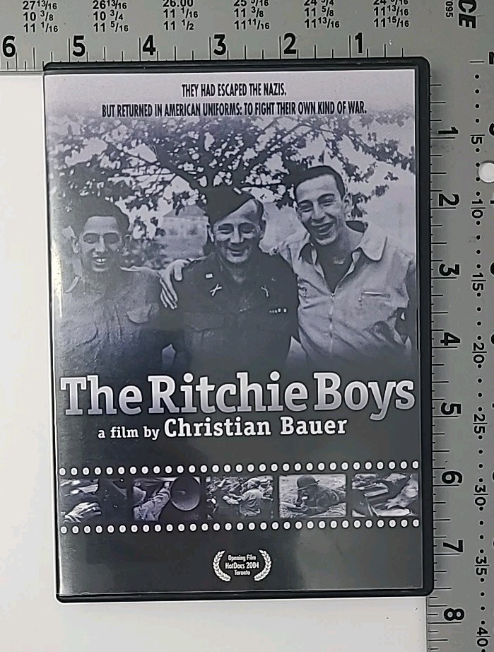 The Ritchie Boys a film by Christian Bauer DVD English & German Version WWII
