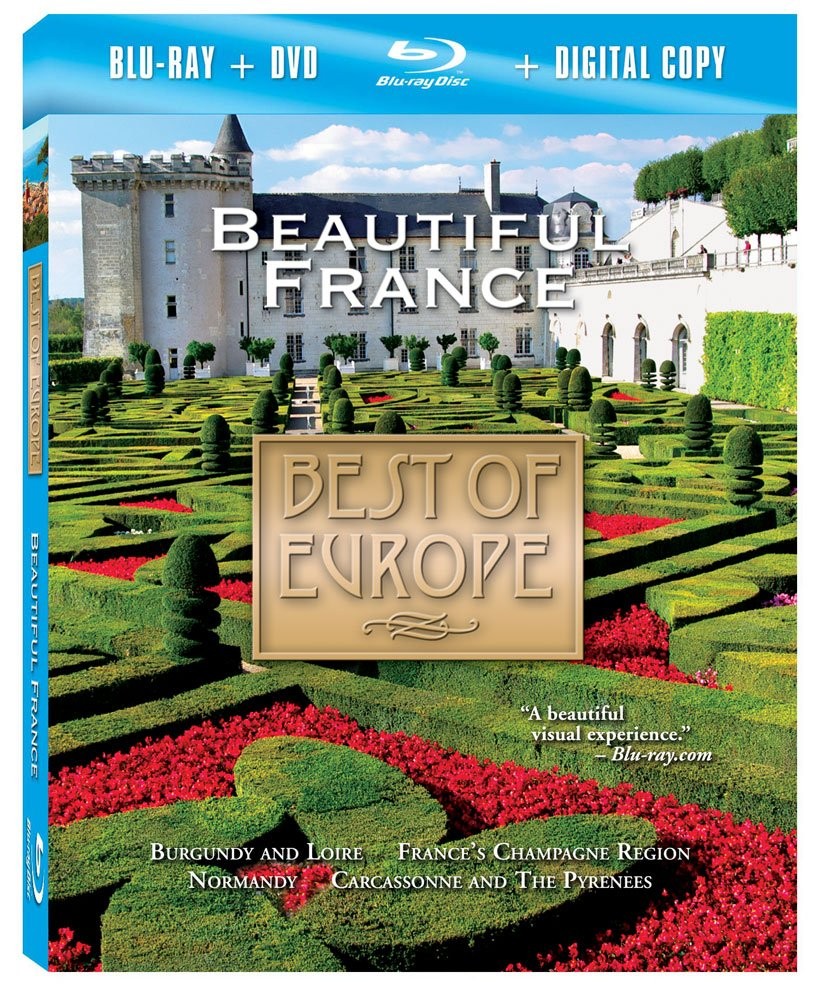 Best of Europe: Beautiful France (Blu-ray/DVD) NEW