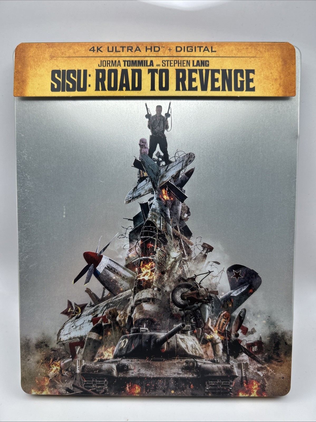 Sisu: Road to Revenge SteelBook (4K Ultra HD Blu-ray, 2025) *Small Ding* NoCode
