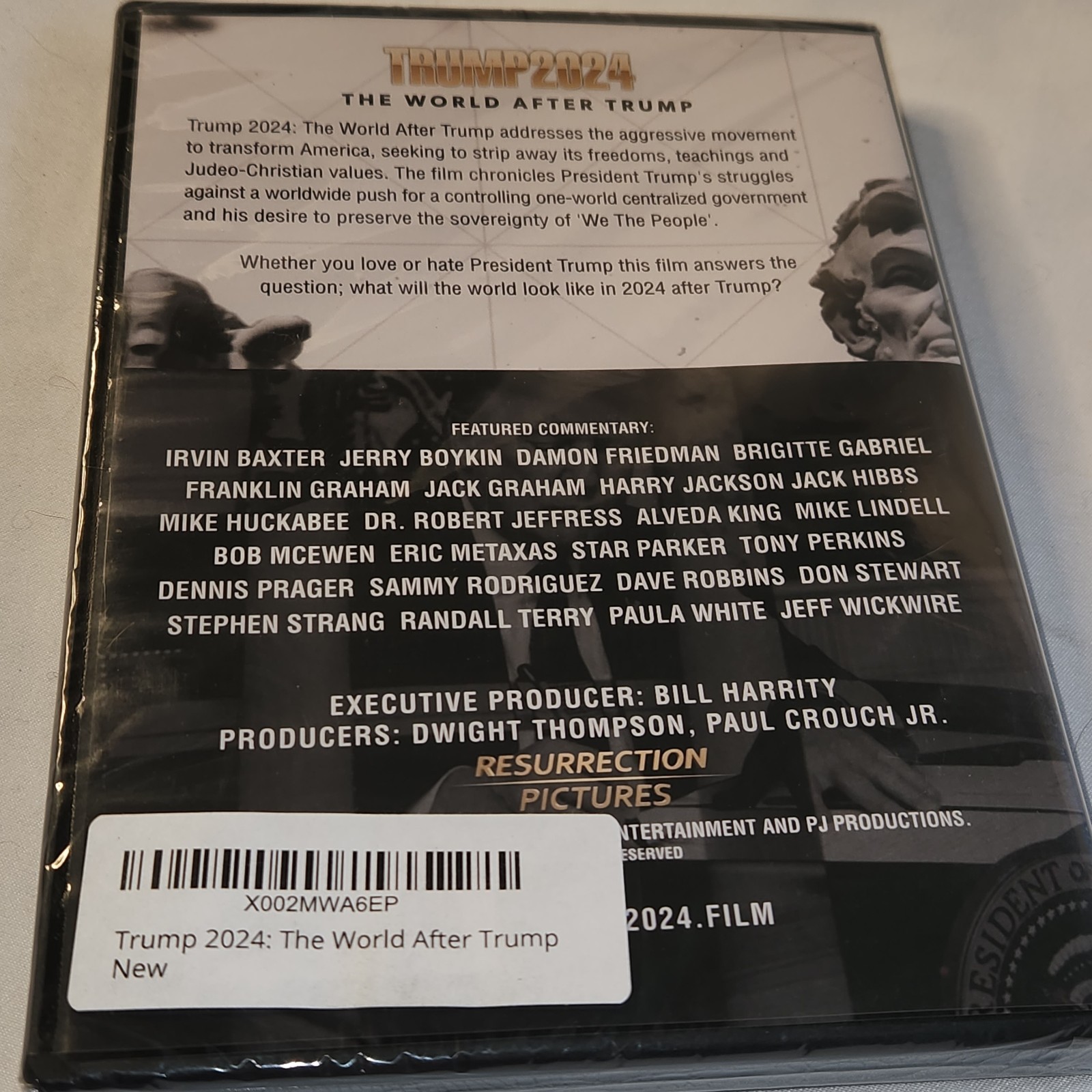 New Sealed Trump 2024: The World After Donald Trump Documentary DVD