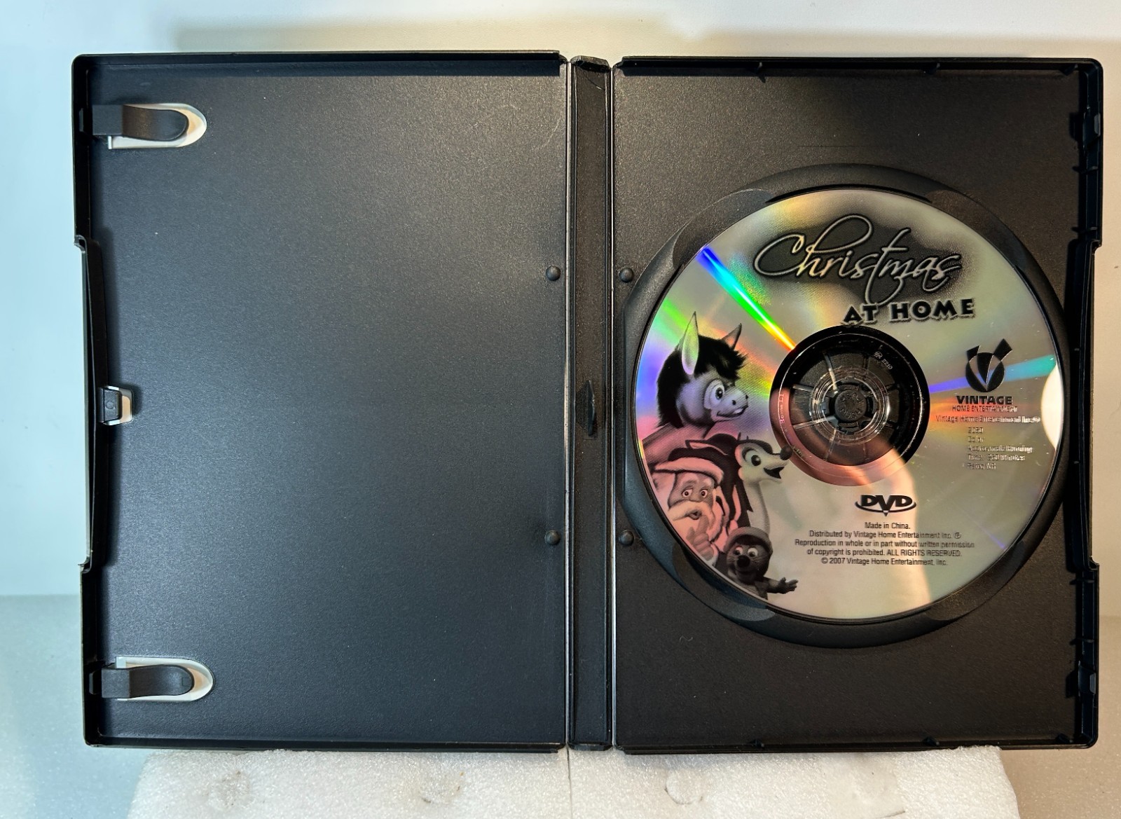 Vintage Movie Classics Christmas At Home 4 Hrs Of Cartoons (DVD) W/ Case, Tested