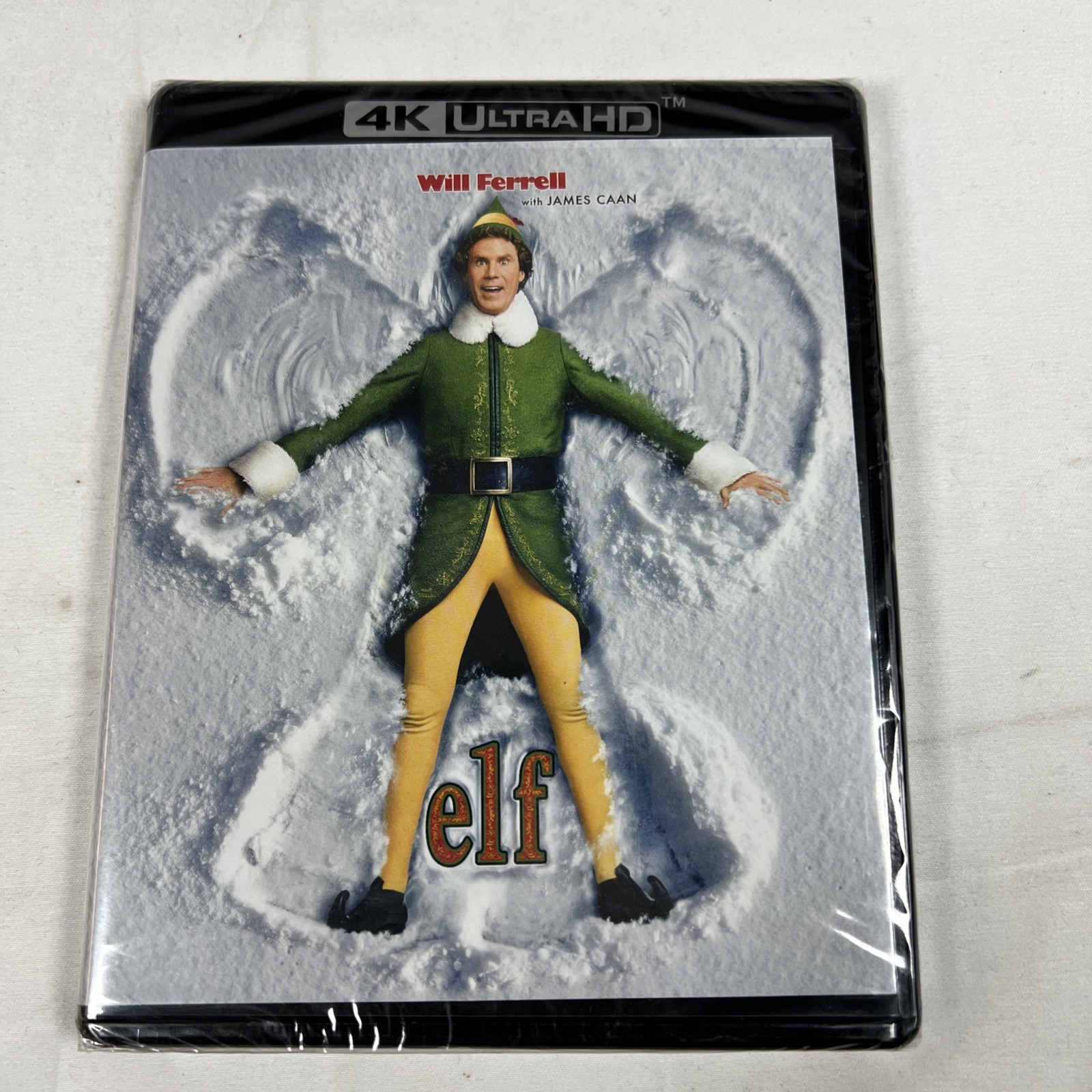 Elf 4K UHD Blu-ray Will Ferrell NEW Free Shipping
