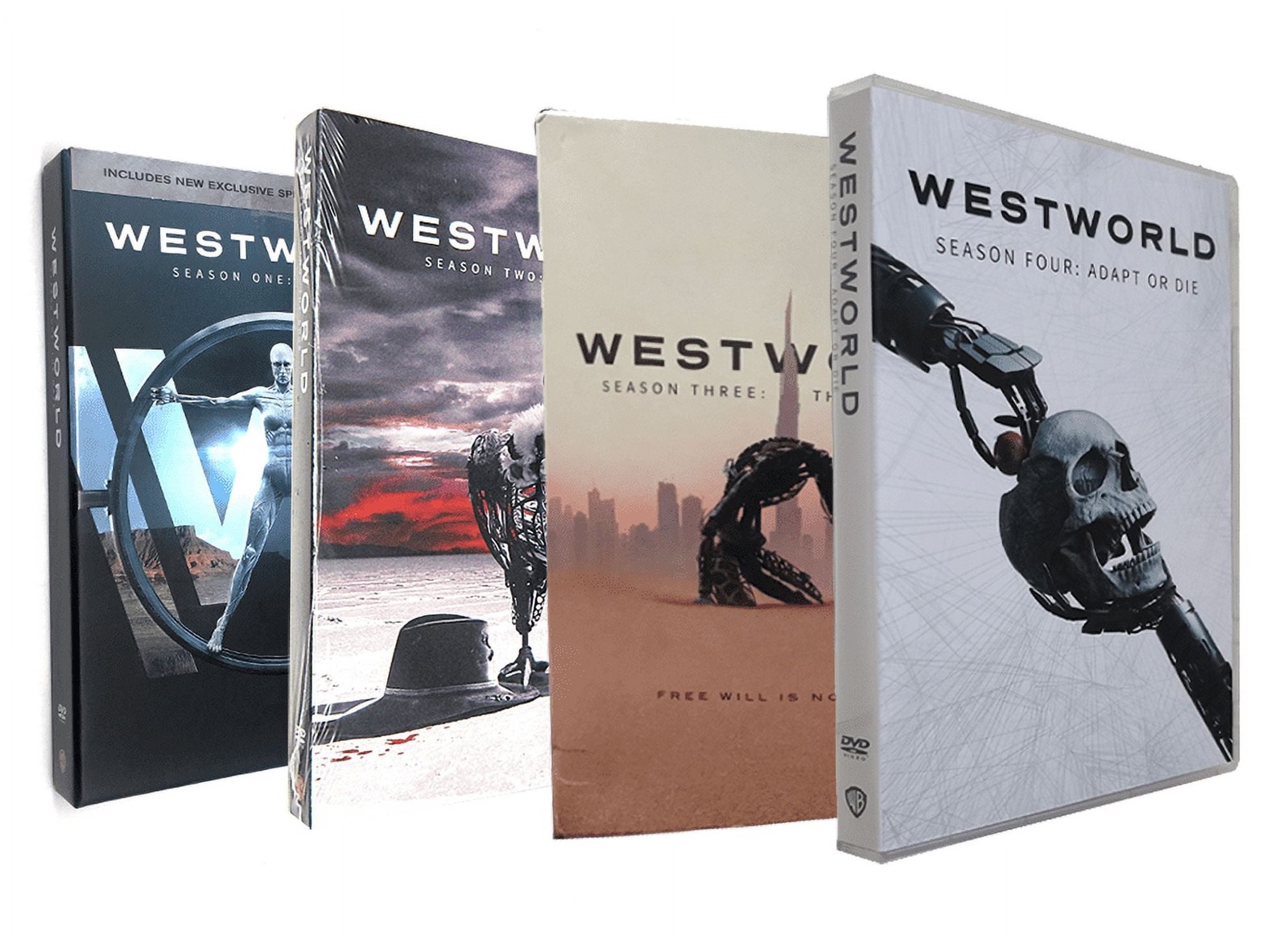 Westworld Seasons 1-4 DVD The Complete Series Bundle Brand New Free Shipping!