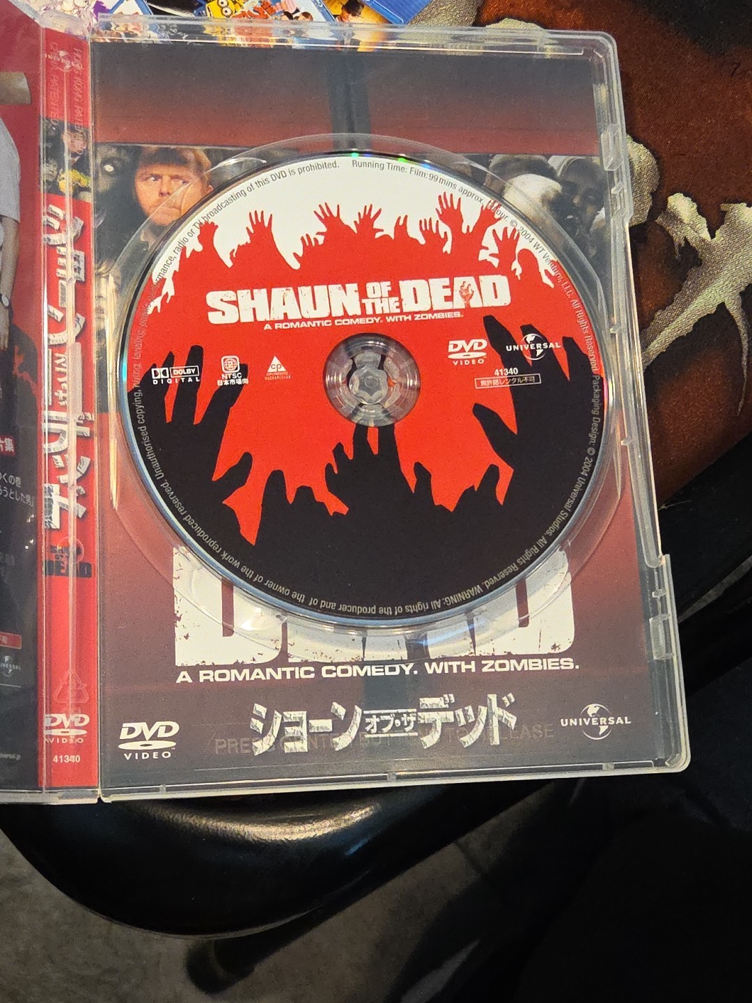 Shaun of the Dead Japan DVD w/ OBI GNBF-2231 Universal 2011 Simon Pegg
