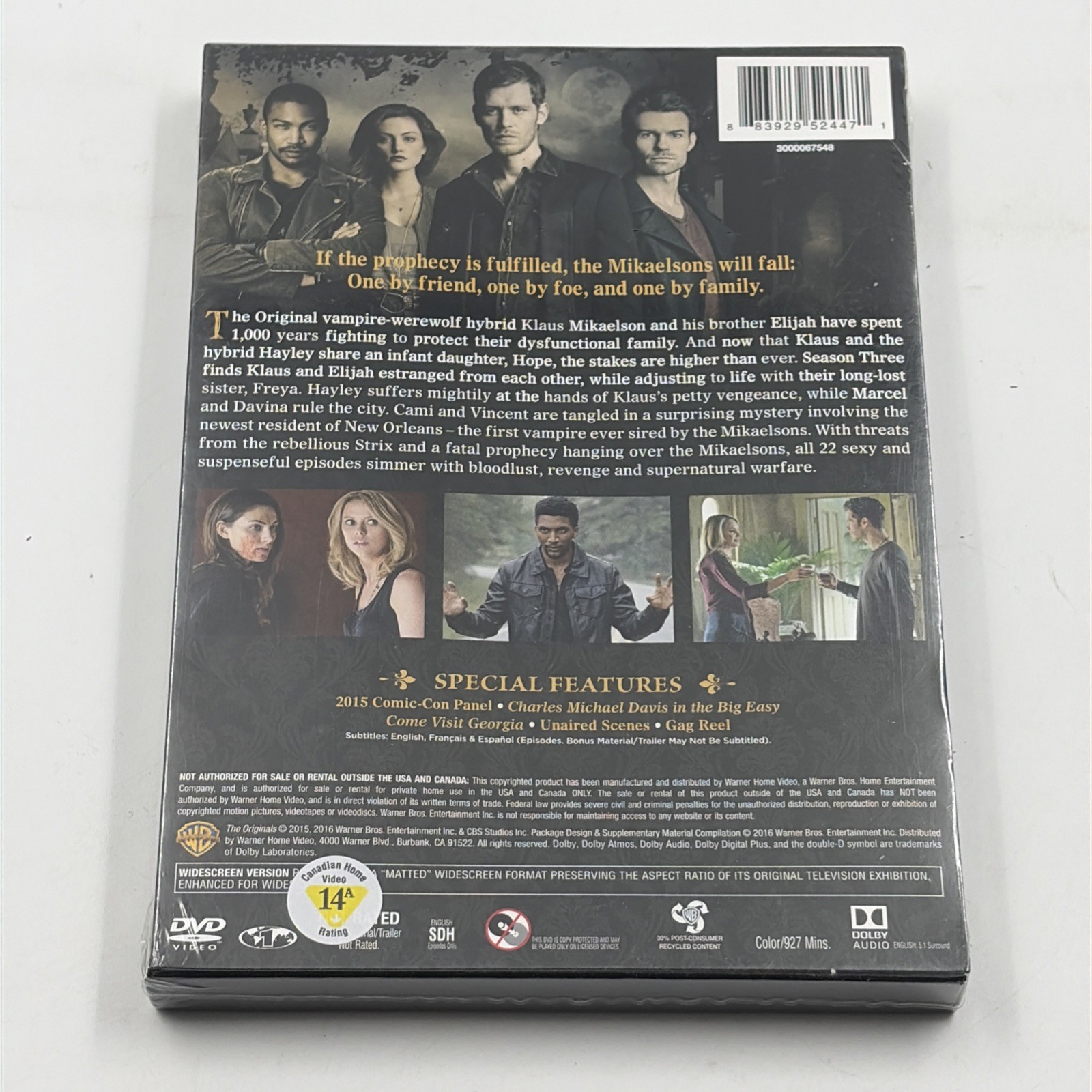 The Originals: the Complete Series (DVD) Seasons 1-5 Brand New Vampires