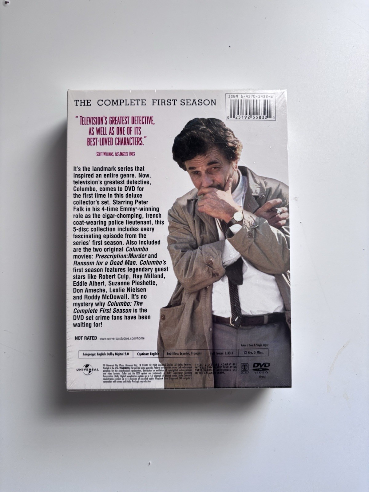 Columbo Season 1 DVD SEALED