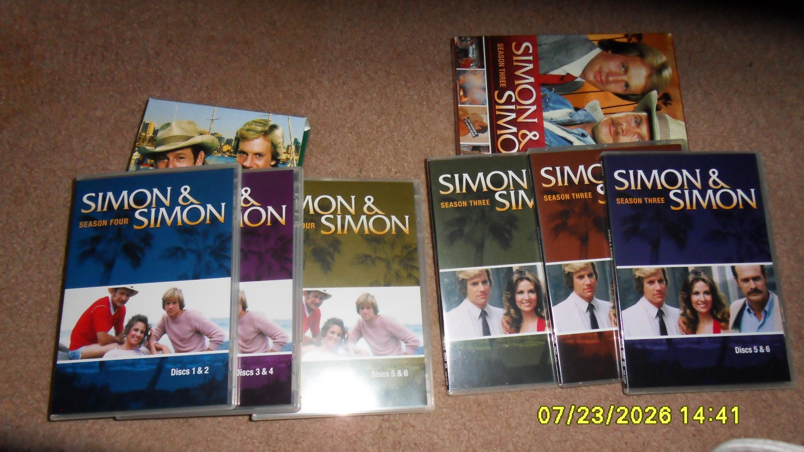 Simon and Simon Seasons 3 & 4 Region 1 DVD Sets