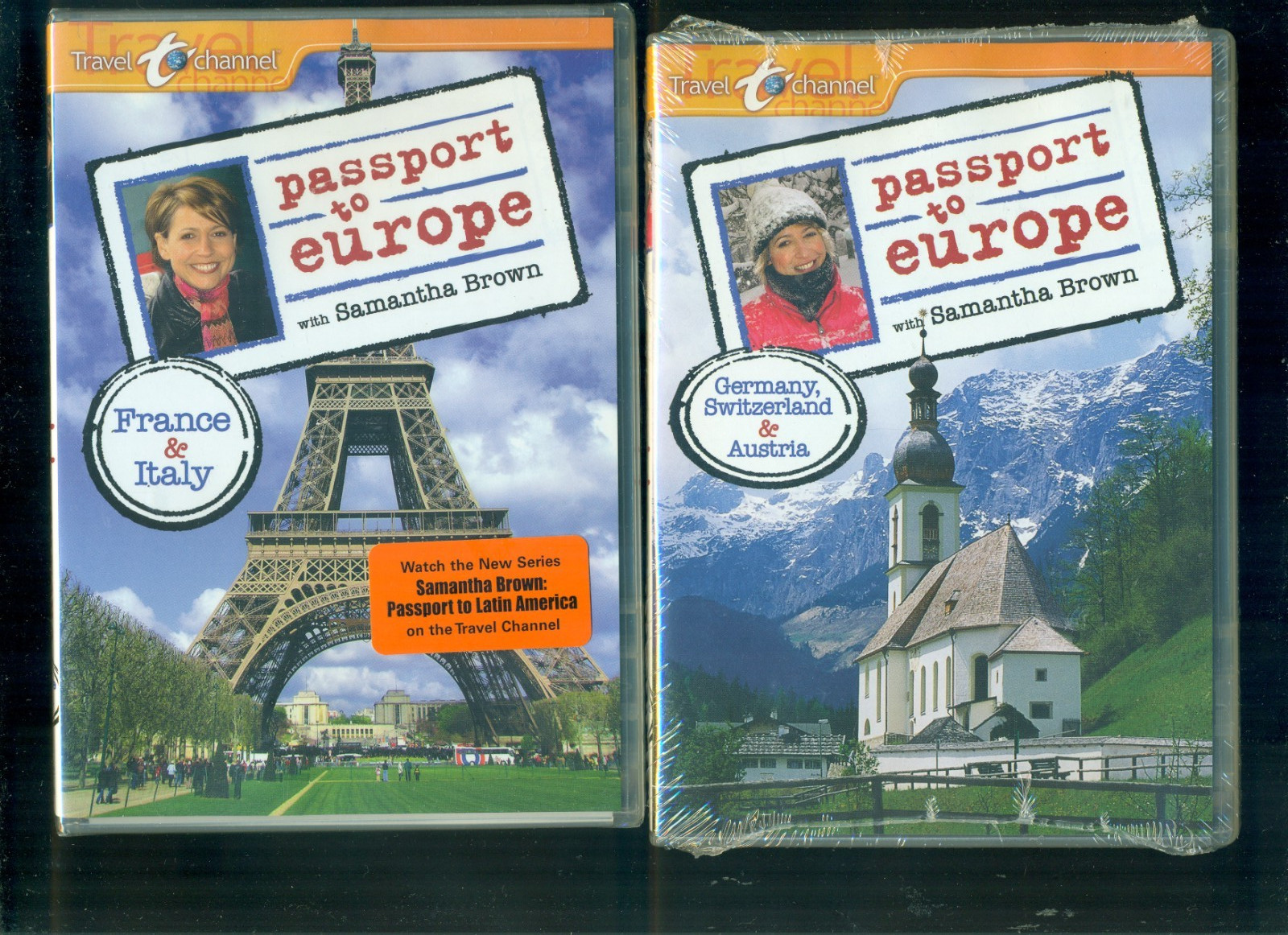 4 Passport to Europe France Scotland Italy Germany DVD Samantha Brown NEW SEALED