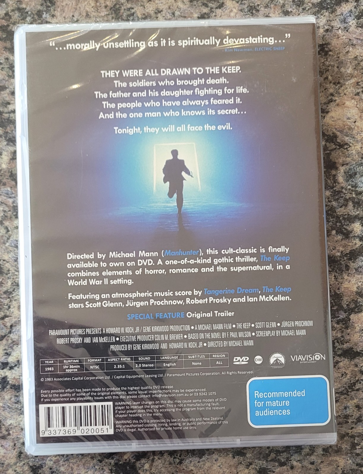 The Keep 1983 (Reagion FREE DVD) NEVER TRUST STOCK PHOTOS