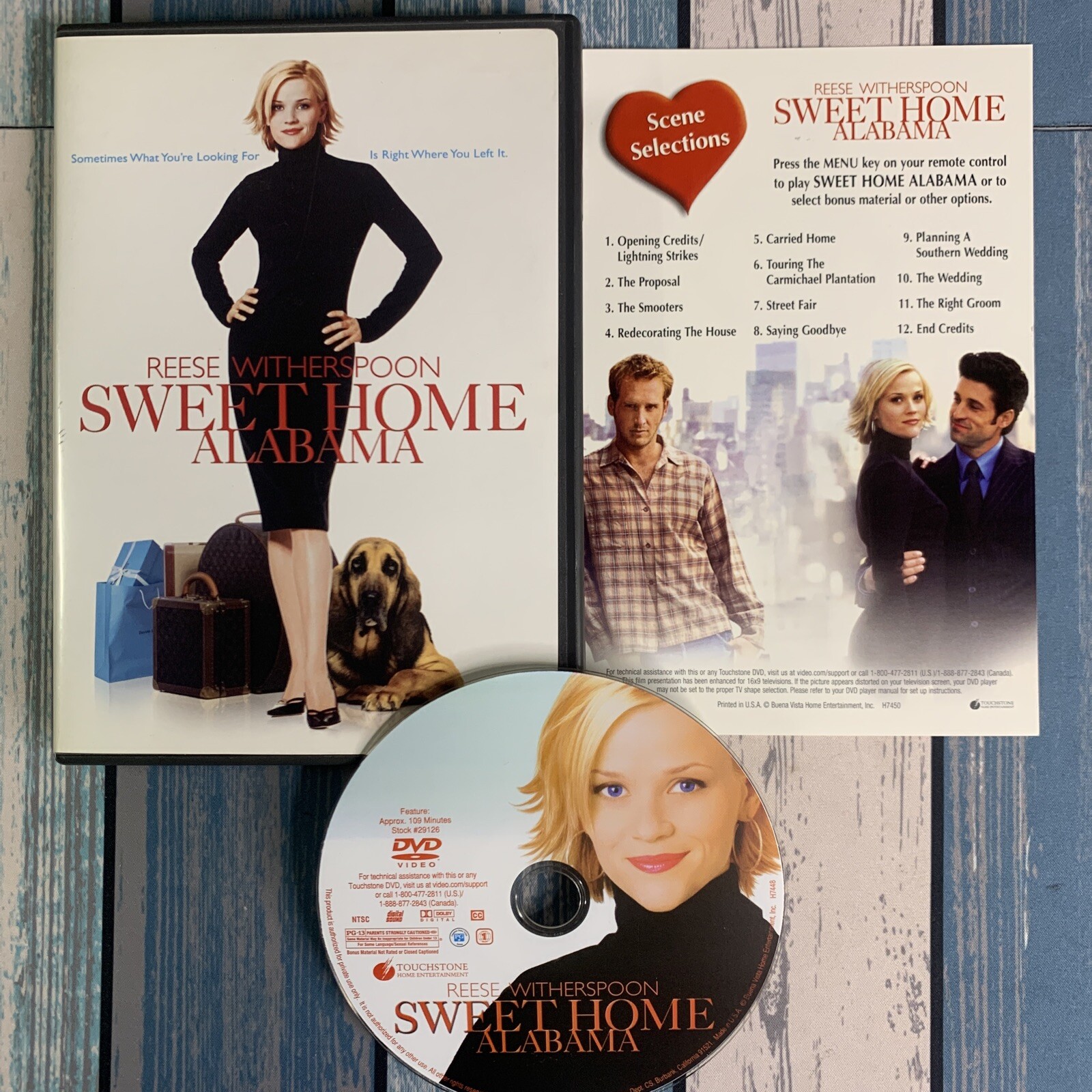 Sweet Home Alabama – DVD – VERY GOOD – cib – mOVIE