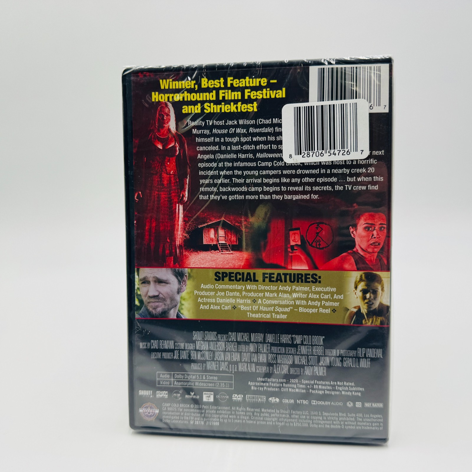Camp Cold Brook DVD Joe Dante Movie Chad Michael Murray Danielle Harris NEW