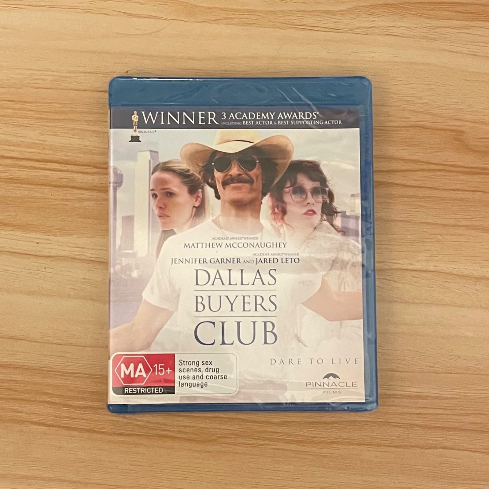 Dallas Buyers Club 2013 Blu-ray BRAND NEW & SEALED Region B Matthew McConaughey