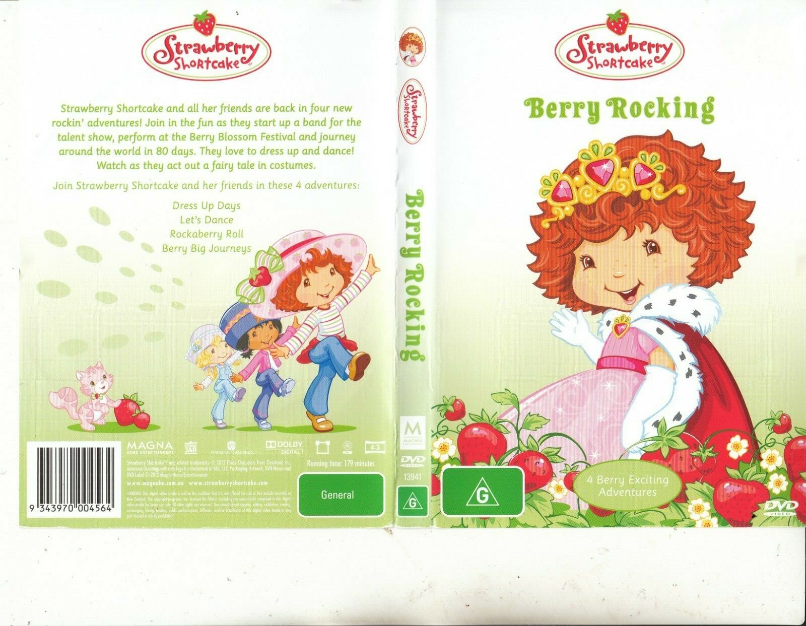 Strawberry Shortcake-Berry Rocking-[4 Episodes 179 Min]-2012-Animated SS-DVD