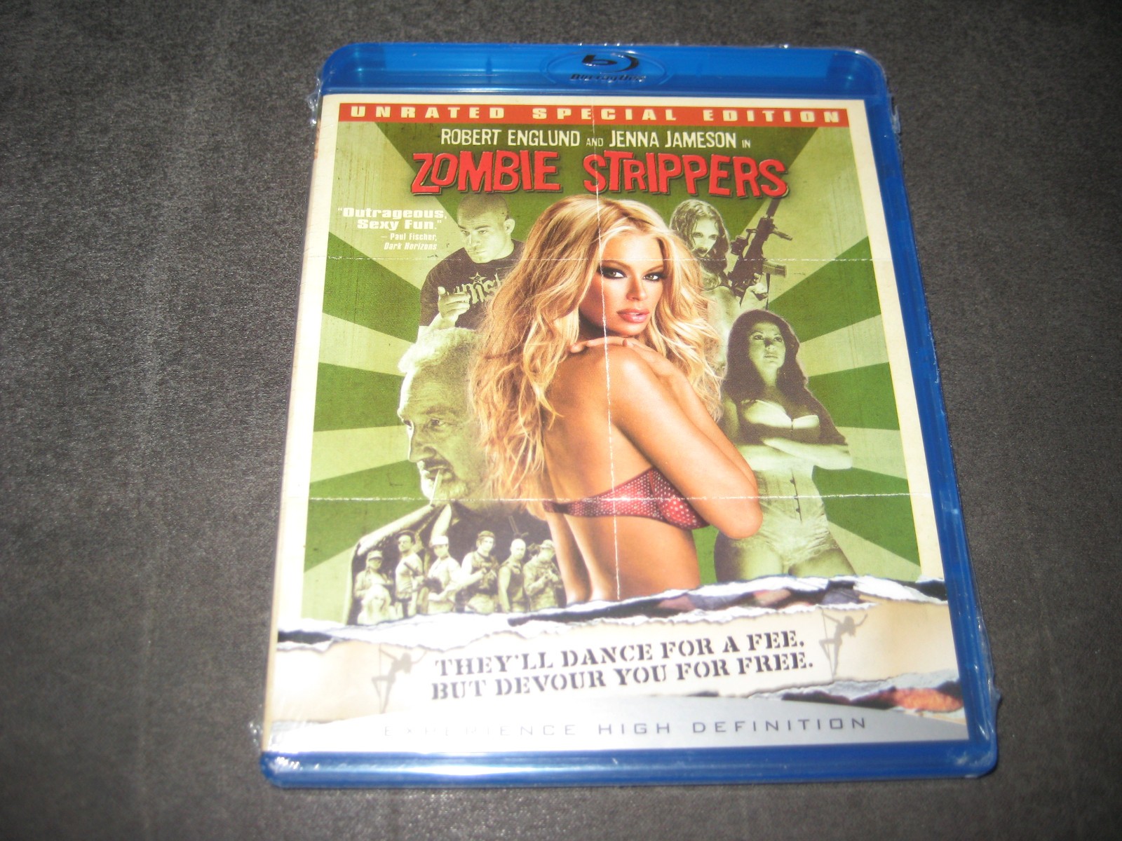 ZOMBIE STRIPPERS (BLU-RAY 2008) BRAND NEW – UNRATED SPECIAL EDITION – WIDESCREEN