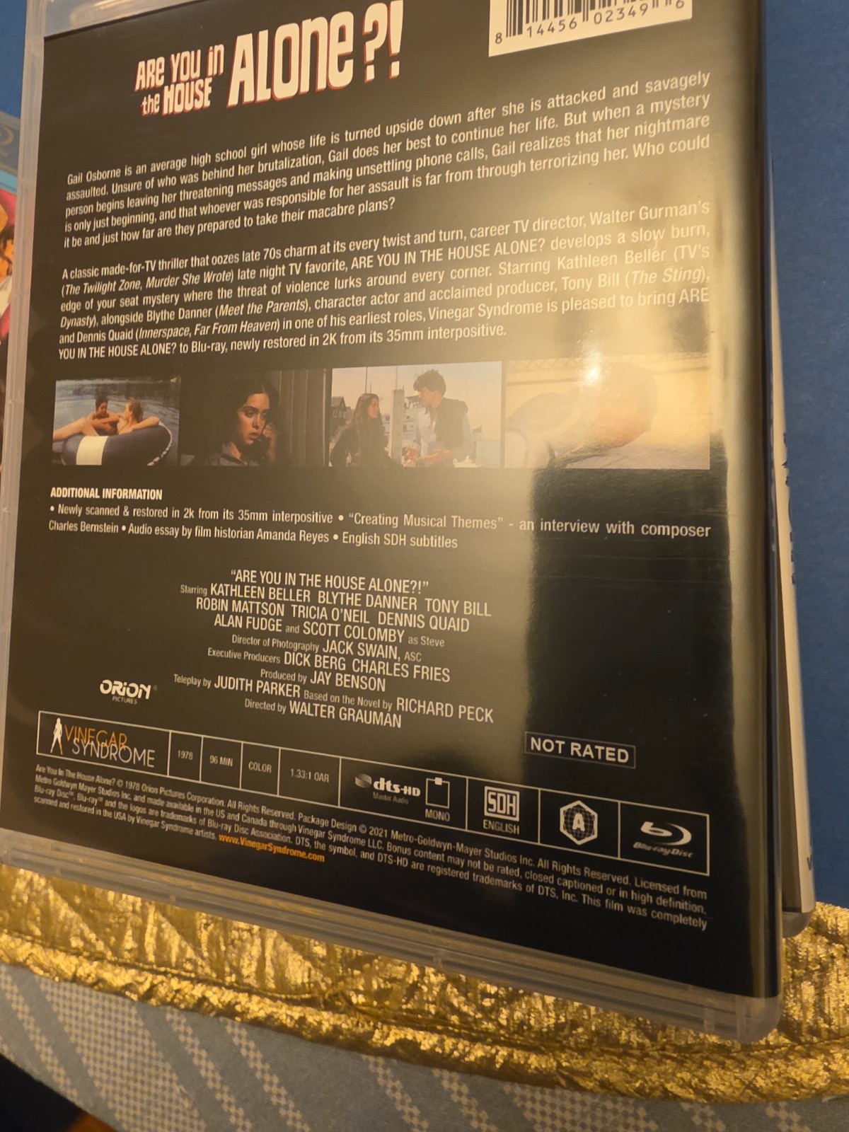 Televised Terror Volume 1 Vinegar Syndrome, 3-Movie Blu-ray Box Set (OOP)