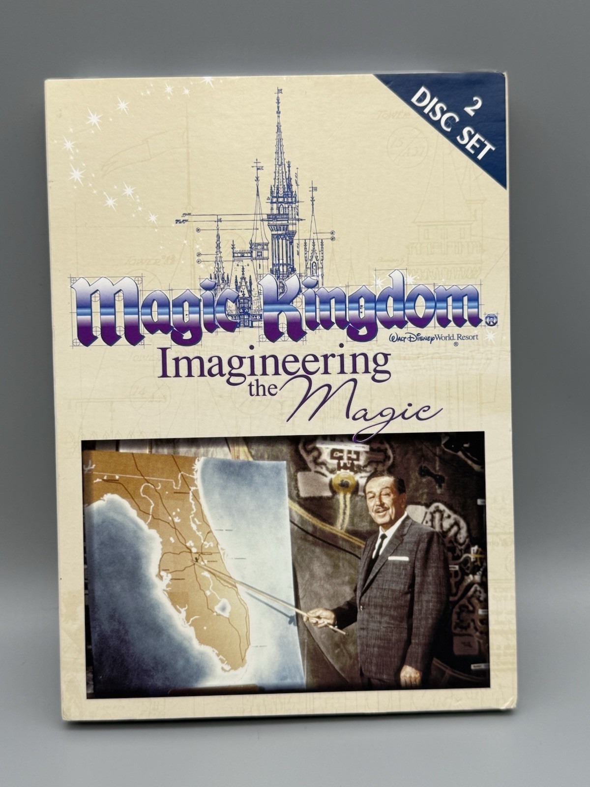 Magic Kingdom Imagineering the Magic Disney Florida DVD Documentary NEW & SEALED