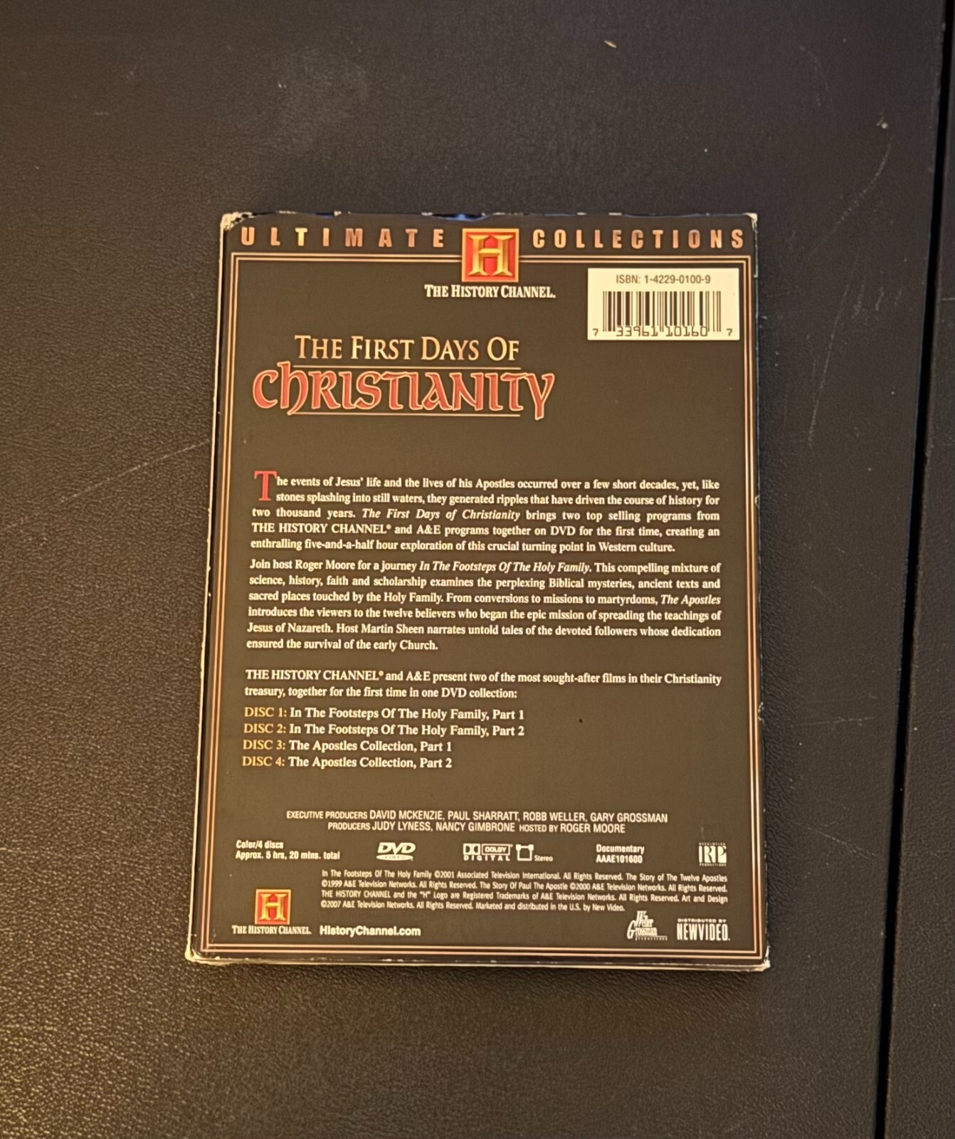 Ultimate Collection: The First Days of Christianity (DVD, 2008, 4-Disc) 11-60